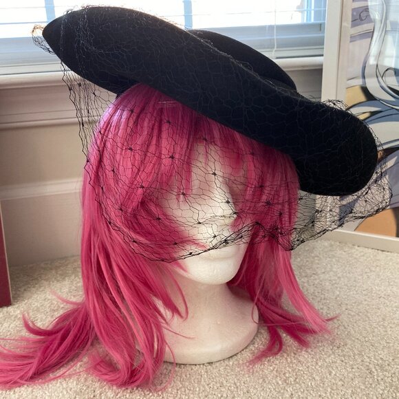 Vintage 1940s Wool Felt Hat main image 5